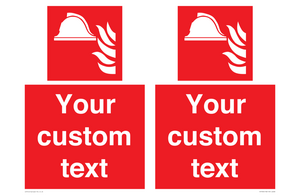 Custom Location of firefighting equipment